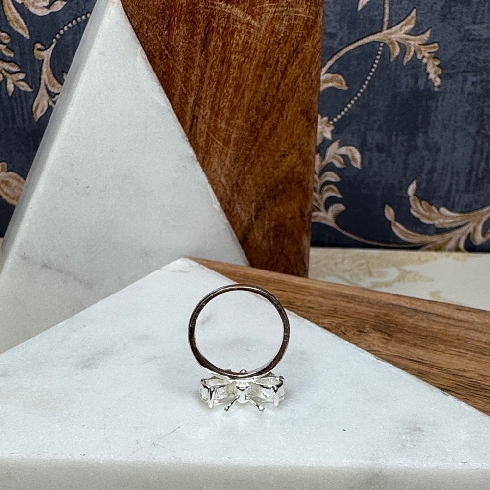 Vintage Estate 925 Marked Sterling Silver Butterfly Ring Lot D44 - Picture 6 of 9